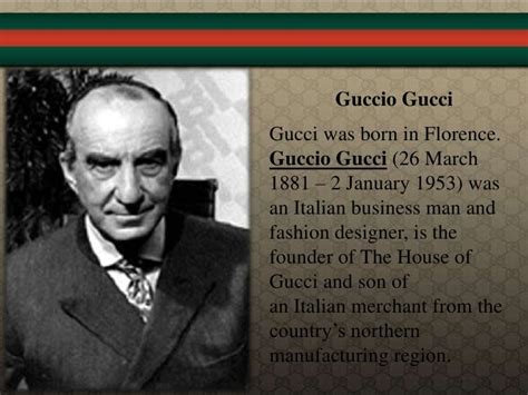 george gucci|what is gucci known for.